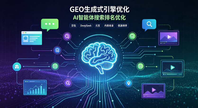 清河区GEO 浪潮来袭：生成式引擎优化崛起，创作者争抢豆包、DeepSeek、元宝智能体流量入口